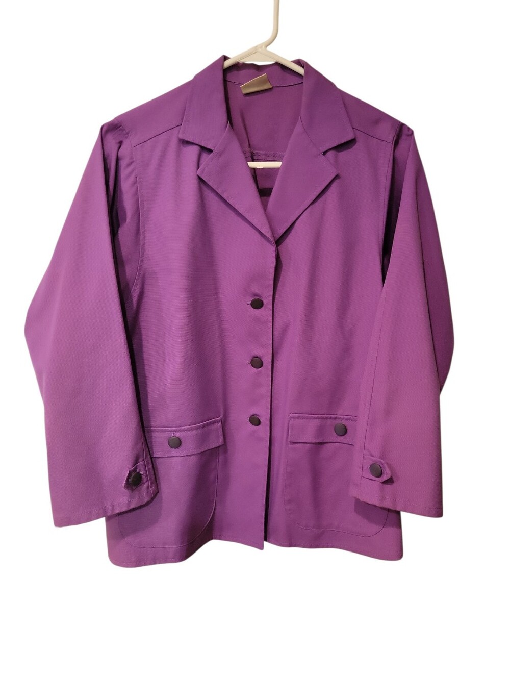 Vintage Koret Mid Length Purple Blazer